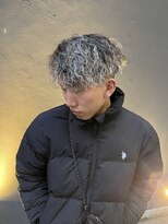 メンズグルーミングナンバーナイン(MEN'S GROOMING NUMBER NINE)&nbsp;ホワイトメッシュ/ツイスパ/メンズパーマ