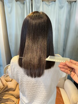 カシュカシュ(cache cache) 髪質改善　酸性ストレート　縮毛矯正用賀