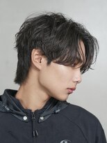 フィフス(fifth) 原宿メンズセンターパートニュアンスフェザーパーマサーフカール