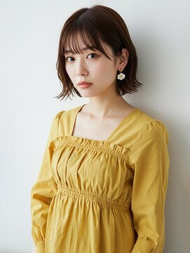 ラシェル パル ノエル(Laciel par Noel) ふんわり軽やか韓国風ボブ