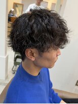 アンククラシックヘアー(ank classic hair)&nbsp;メンズパーマ《波巻きツイストスパイラル》