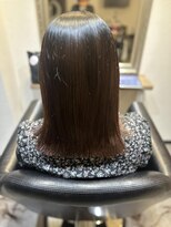 ヘアドクターベガ(hair Dr.VEGA)&nbsp;切りっぱなしロングボブ