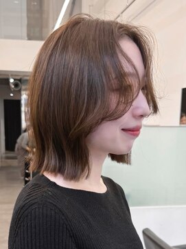 ニトバイアンキシム(nit by ahnkism) 韓国ボブタッセルカット髪質改善