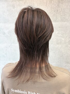 キャラ シャローネ 池袋(Chara Chalone) マッシュウルフ/ブラウンカラー【池袋東口/岸雄一】