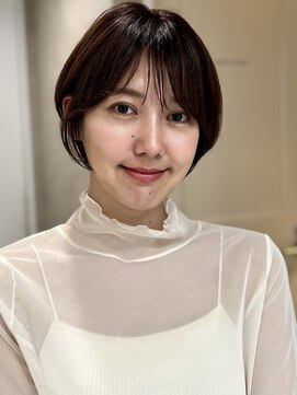 アイユー(ii+U) ショート・ショートボブ・薄め前髪