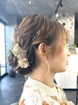 タイ(～tie.)&nbsp;ルーズシニヨン