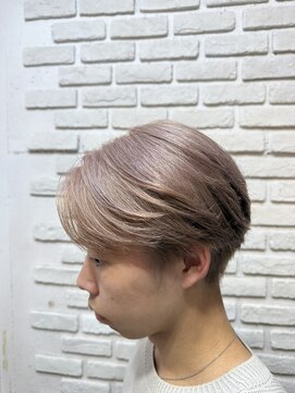 ビランチェ 池袋(bilancia) ミルクティーベージュ／メンズハイトーン/