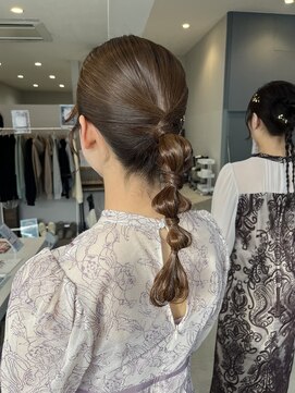 ムーンヘアホーム(MOON hair home) お呼ばれヘアセット