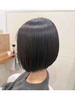 エコーグリーン(ecco green)&nbsp;切りっぱなし前下がりボブ