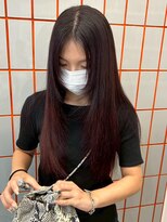 ペレ 原宿(PELE) ダブルカラー/ケアブリーチ/羽エクステ/原宿