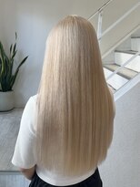 タイドヘアー 茨木2号店(TIDE HAIR) ホワイトベージュ