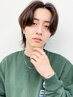 【Men's】デザインカット＋ブリーチメッシュWカラー￥13000