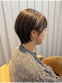 ショートボブ