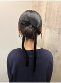 simple hair arrange