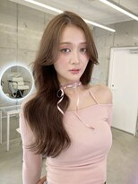 フォンズ(FONS)&nbsp;ヘーゼルベージュ　マロンベージュ　顔周りカット