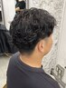 【横山指名メンズ限定】メンズカット+パーマ