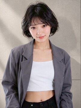 アース 高崎店(HAIR & MAKE EARTH) ナチュラルベージュ_韓国ヘア_顔周りレイヤー_ヨシンモリ
