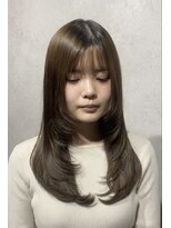 デューク(du c) 韓国風ワンカールロングレイヤー
