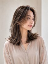 クレア 上大岡(CREA)&nbsp;白髪ぼかしハイライト縮毛矯正ダブルカラー髪質改善30代40代50代