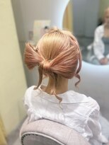 クラン 東心斎橋店(Clan)&nbsp;リボンヘア/心斎橋ヘアセット