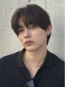 シティ メンズ(CITY men's) 韓国メンズヘア センターパート ラウンドマッシュ