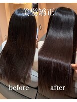 ミレヘアー 越谷(Mire hair)&nbsp;20代30代◎/美髪縮毛矯正/before→after