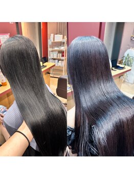 イロ ジェイアール JR奈良店(IRO)の写真/ワンランク上の“大人可愛い”を実現できるサロン♪こだわりのトリートメントで思わず触りたくなる髪に◎