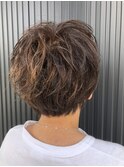 ゆるフワショートヘア