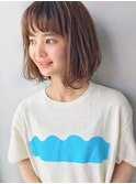 【Un ami】ふんわりミックス巻きワンカールボブスタイル衣川 ◇