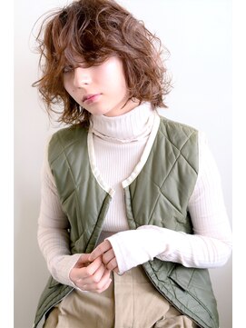 ガレージ バイ グリーン 原宿 表参道(Garage by green) 【loki】エアリーランダムパーマ