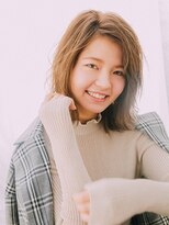 プロデュース 東橋本店(Produce)&nbsp;アップバング☆無造作☆伸ばしかけボブ【橋本/東橋本/JR橋本】