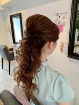 フェリーチェ(Felice)&nbsp;結婚式ハーフアップ　二次会　ブライダル　ドレス　パーティー