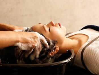 リノア(LINOA)の写真/頭皮から美髪を育てる次世代ヘアケア【ヒト幹細胞スパ】でエイジングケア