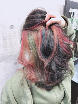 美容室 ソーイ(Soii) カラフルインナーカラー