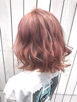 イーアップ バイ ボス(e up by boss)&nbsp;ふんわりボブ【Ｗカラーピンクベージュ】