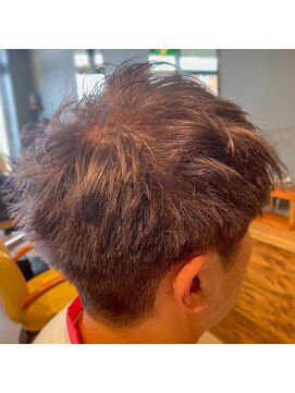 美容室ブラッシュアップ シルバー、グレーカラー