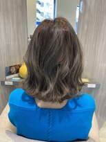 カラーズ(PRIVATE HAIR SALON COLOR'S) グレージュ&シルバーパール☆ナチュラルミディアムスタイル