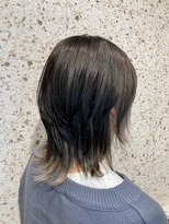 ラニヘアサロン(lani hair salon) 韓国風ウルフインナーシルバー/くびれヘアビタミンカラー