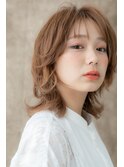 ■イヤリングカラー外国人風ウルフボブ210★越谷20代30代40代