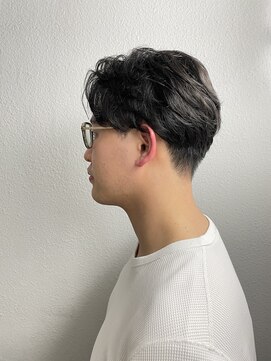 プレミアムバーバー 銀座店(PREMIUM BARBER produce by HIRO GINZA) パーマナチュラススタイル