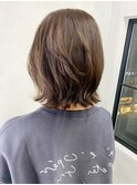 ボブミディアム外ハネボブ美髪おくれ毛_ba262771