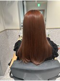 色味パキッとオレンジカラー