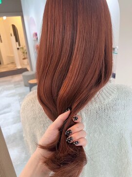 ボタン ハカタ(VOTAN hakata) 【votan hakata 柿本真優】艶のある暖色カラー☆