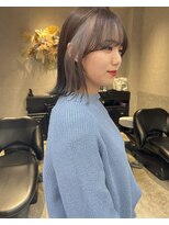 ロンド レア 天神大名店(Lond Le’a)&nbsp;ダブルカラー/インナーカラー/イヤリングカラー/ミルクティー