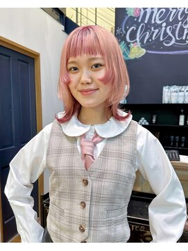 チックタック モーガン モデル(TICK-TOCK MORGAN Model) ウルフとハイトーンピンク