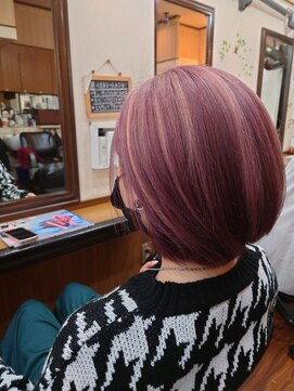 プールブー(Pour Vous) ハイライトラベンダー