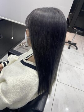 ヘアーデザイン ジェルム(Hair Design germe) 色落ちまで楽しめるグレー #HIYORI
