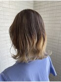 伸ばしかけボブ