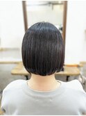 ★ナチュラルストレート+前下りミニボブ◎