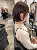 ヴィップルーム(viproom) 黒髪/グレーベージュ/レイヤーロング/前髪パーマ